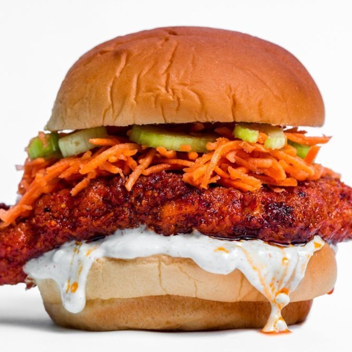 Order Buffalo Chicken Sandwich food online from Sweet Chick store, New York on bringmethat.com