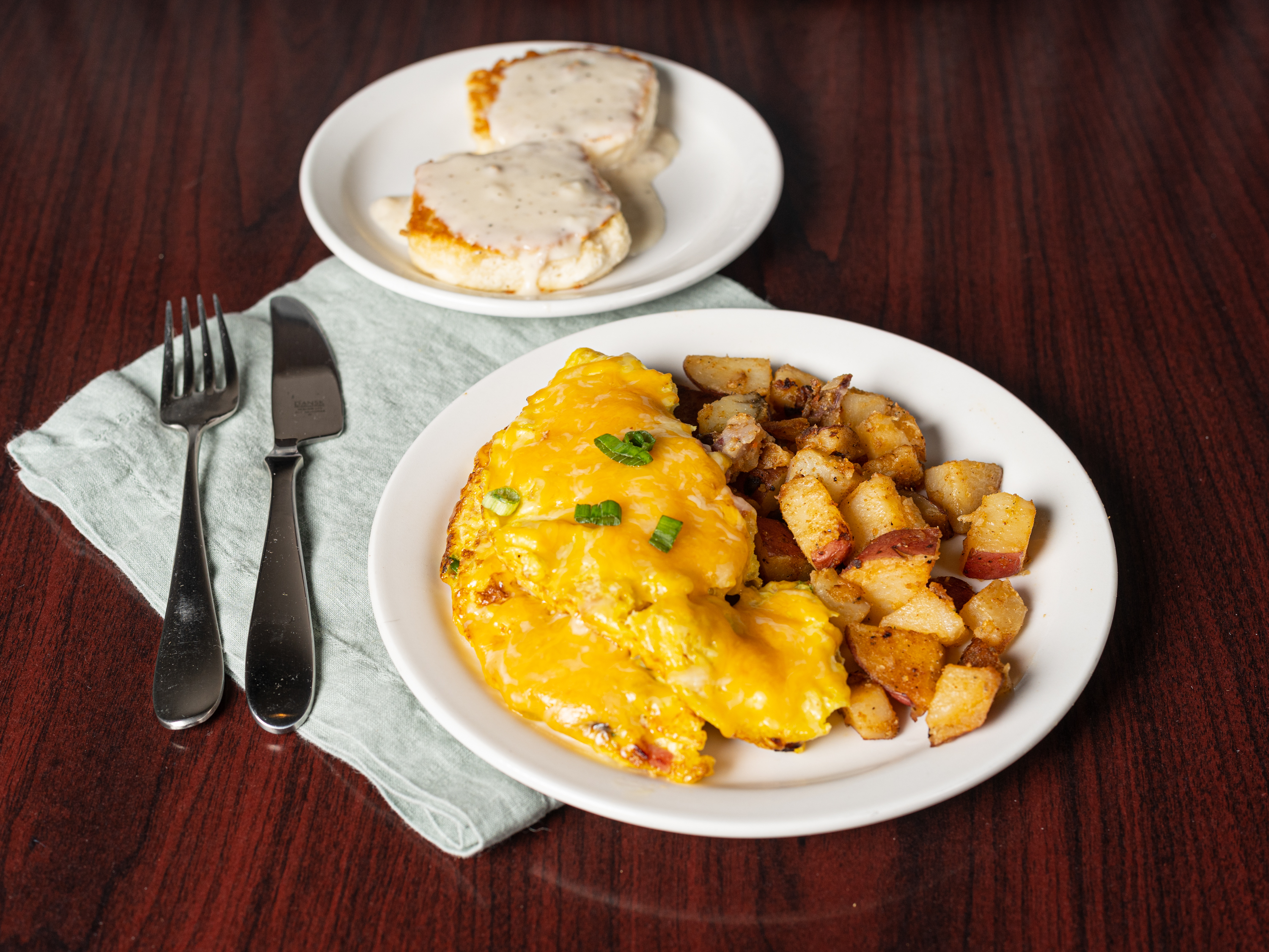Order Plain Cheese Omelet food online from Deli-Cious Z store, Lafayette on bringmethat.com