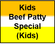 Order Kids Beef Patty Special with Fries food online from Island Spice Jamaican Restaurant store, Leavenworth on bringmethat.com