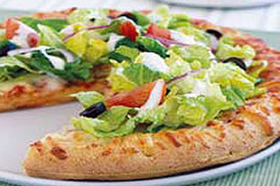 Order Salad Pie - Medium 16'' food online from Brother Bruno Pizza store, Washingtonville on bringmethat.com