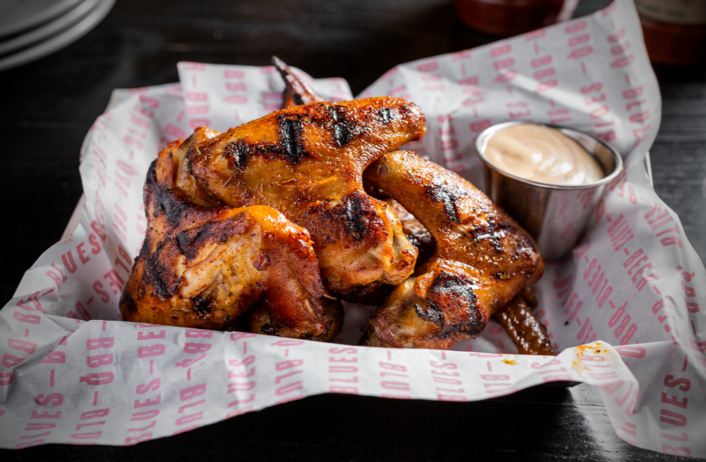Order Smoked BBQ Wings food online from The Smoke Daddy store, Chicago on bringmethat.com