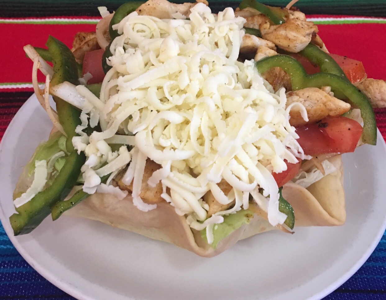 Order Fajita Salad food online from Don Chuchos Mexican Restaurant store, Columbus on bringmethat.com