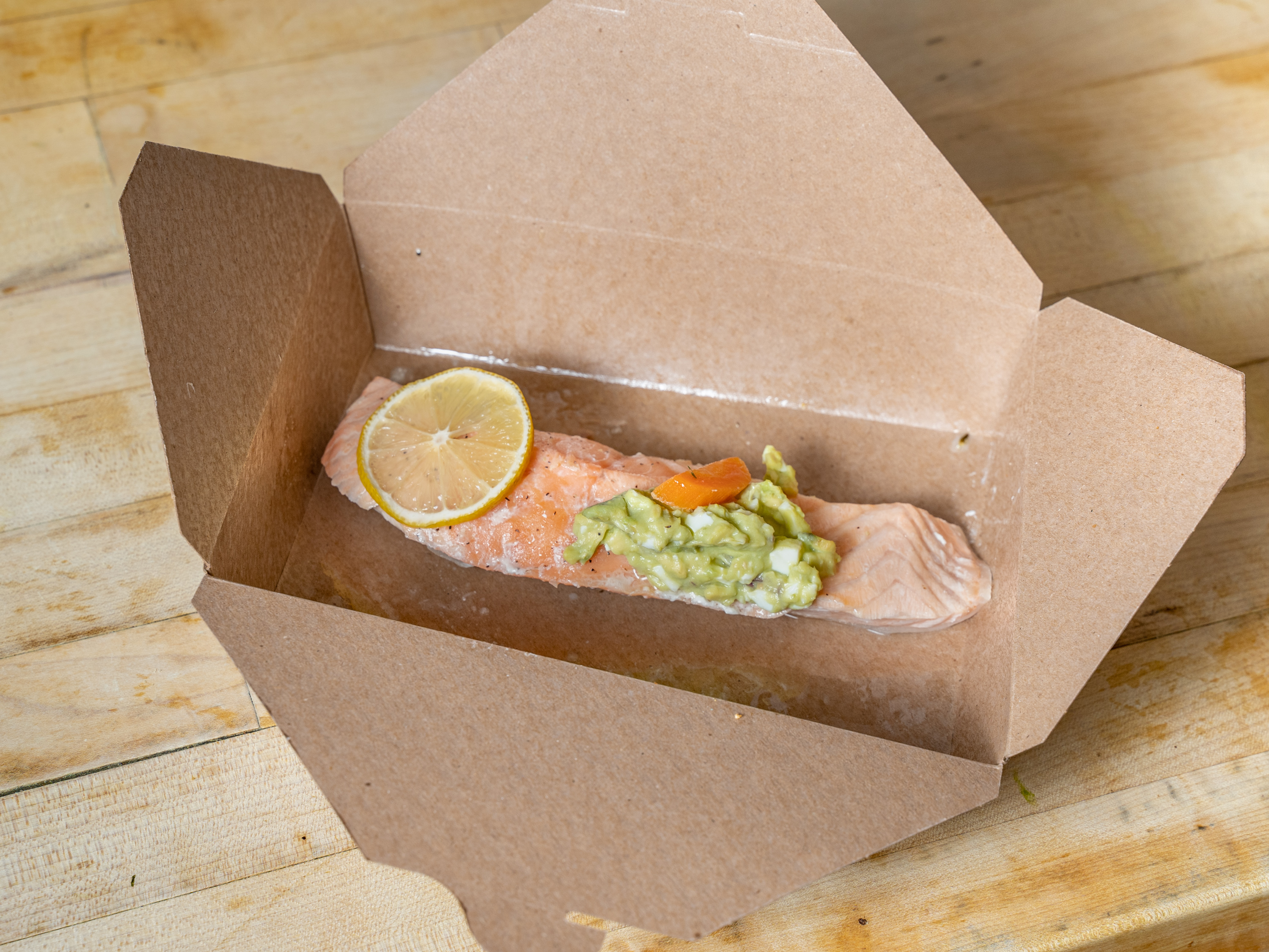 Order Poached Salmon w/ Avocado Mouse  food online from Ready To Eat store, New York on bringmethat.com