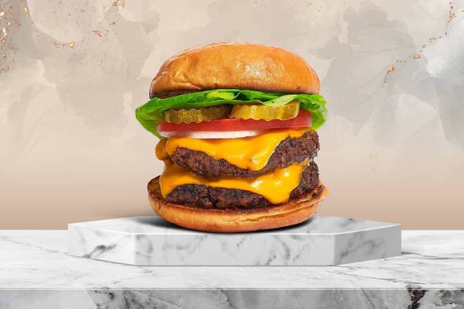 Order Nothing But Double Burger food online from The Loved Buns store, Las Vegas on bringmethat.com