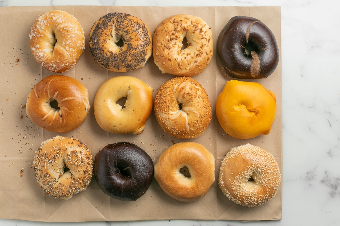 Order Dozen Bagels food online from The Nosh of Beverly Hills store, Beverly Hills on bringmethat.com