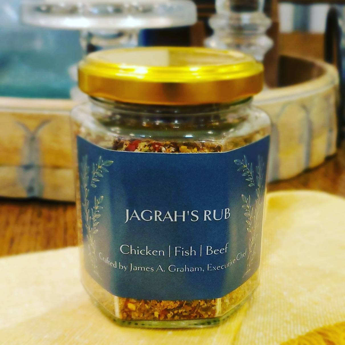 Order Jagrah's Rub food online from Dining With The Bishop store, West Windsor on bringmethat.com