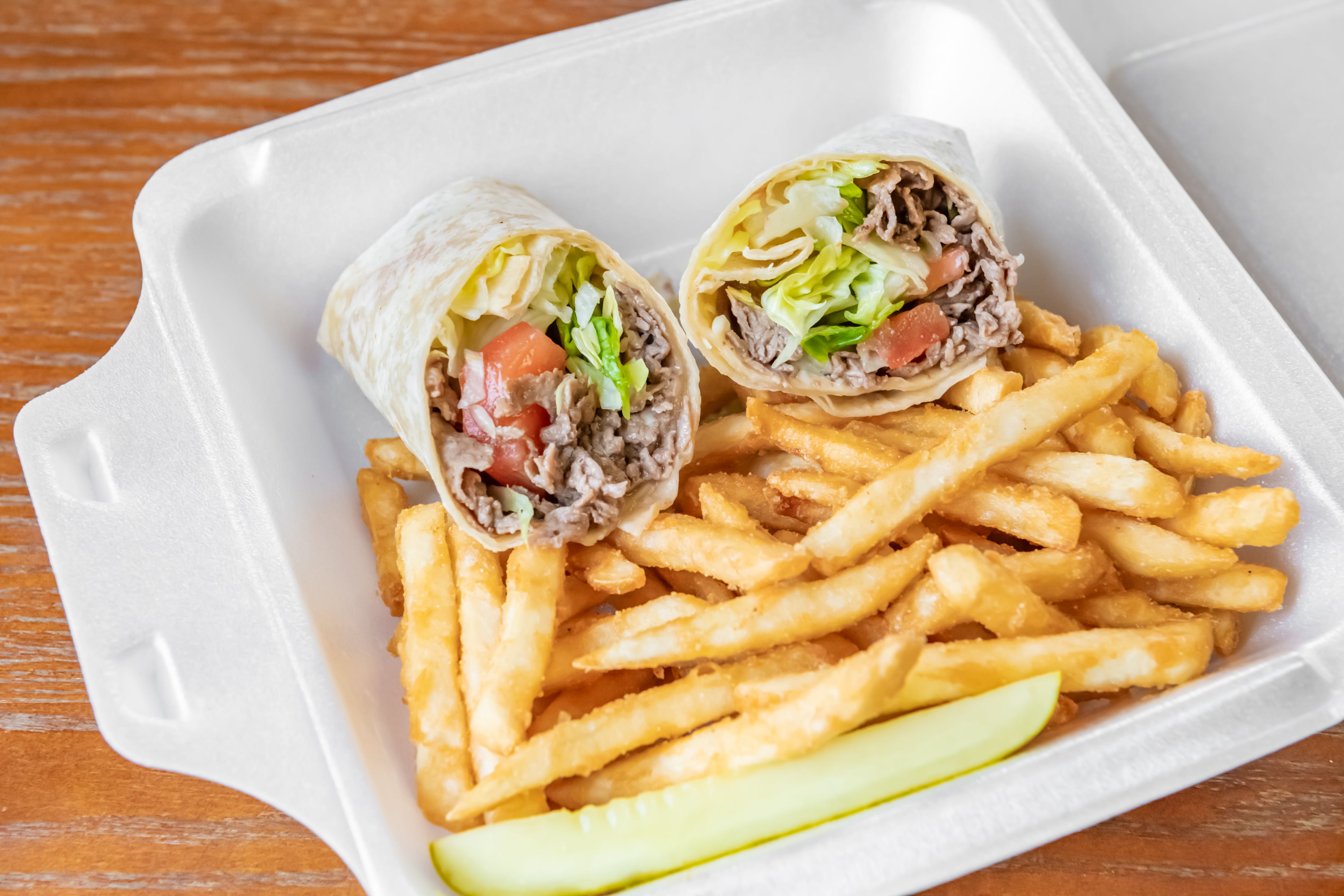 Order Steak & Cheese Wrap - Wrap food online from Branford Pizza store, Branford on bringmethat.com