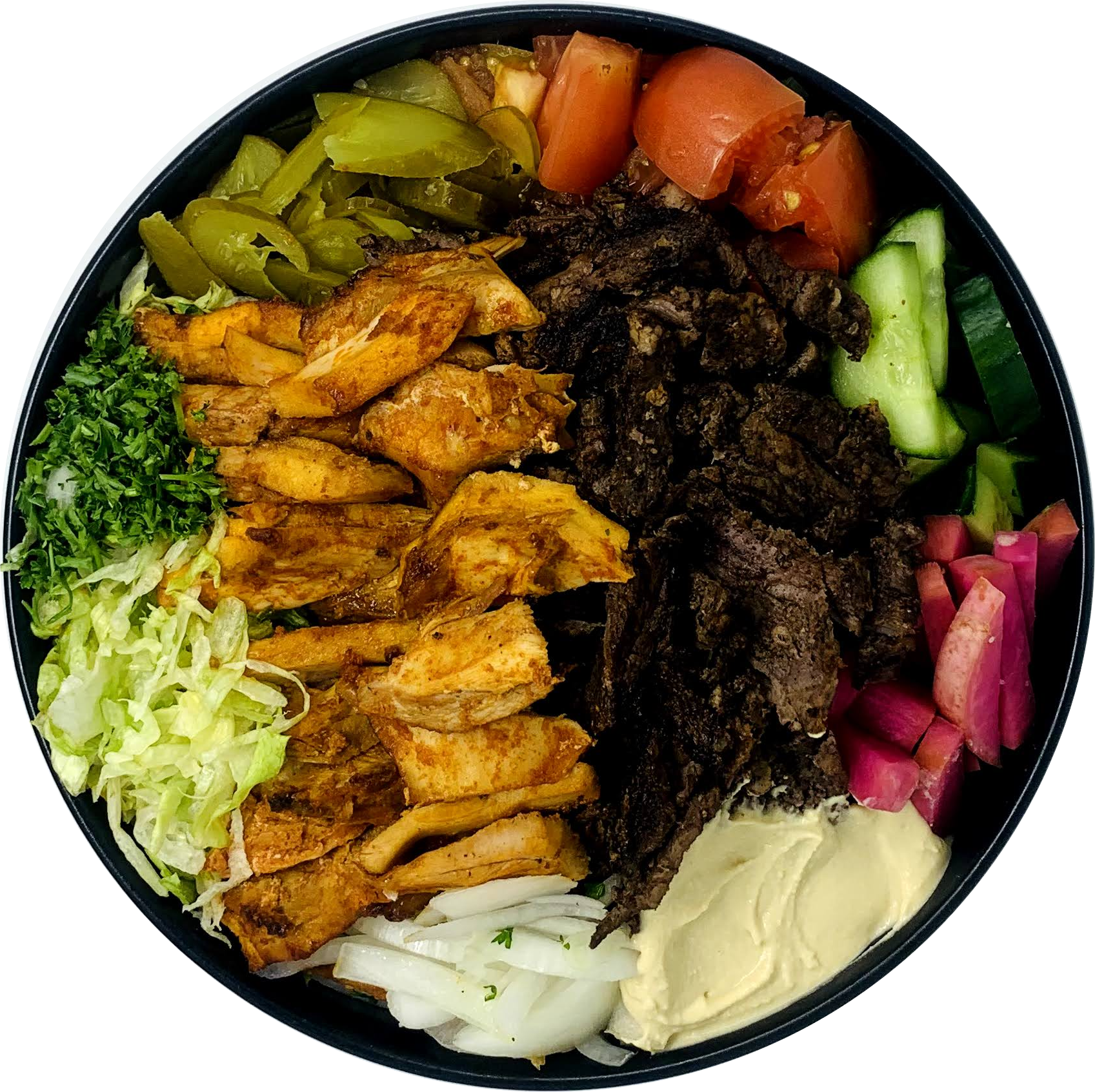 Order Mixed Shawarma Bowl food online from Levant Kitchen store, Canton on bringmethat.com