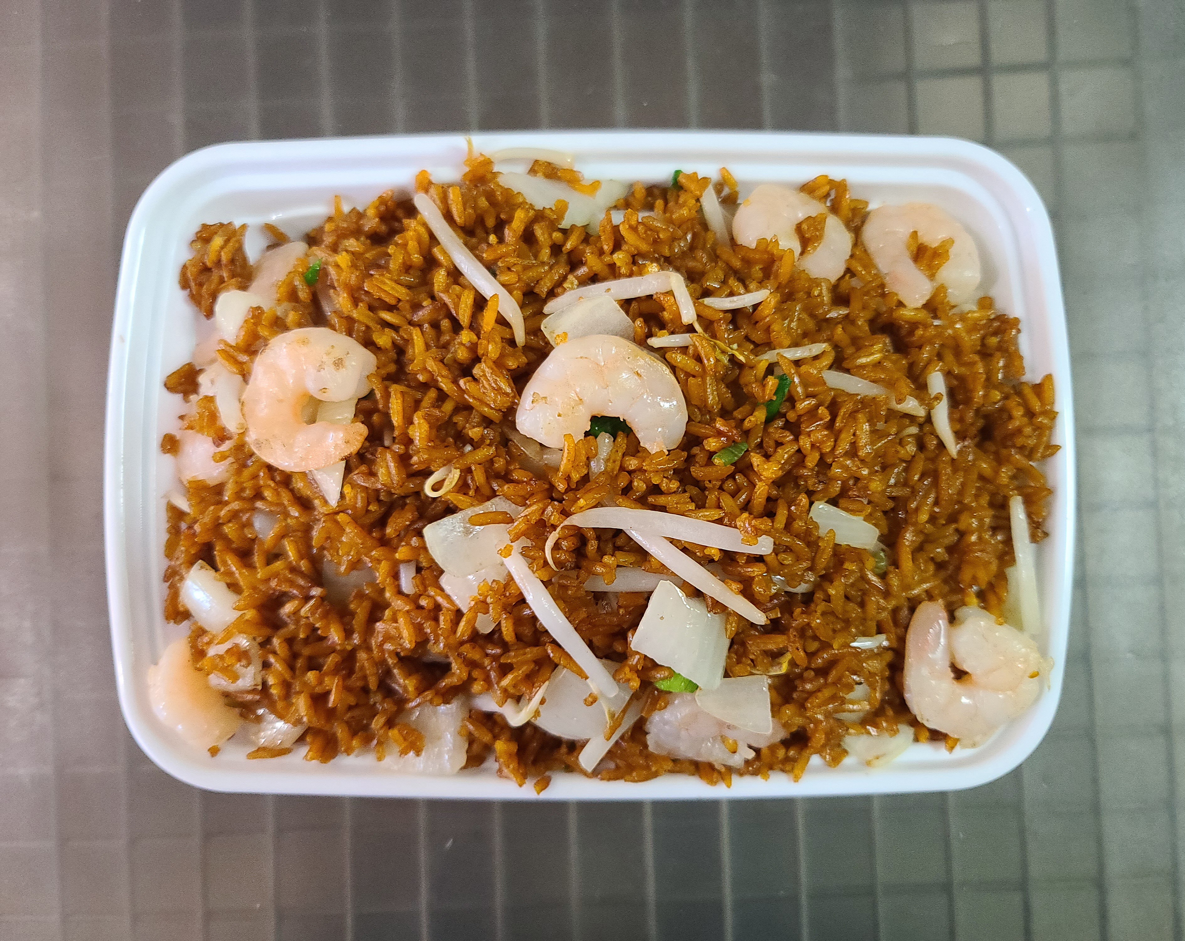 Order (Lg.) Shrimp Fried Rice food online from China King store, Florissant on bringmethat.com