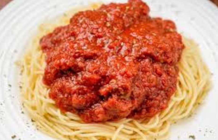 Order Spaghetti & Meatballs - Oven Baked Pastas food online from Knolla's Pizza store, Wichita on bringmethat.com