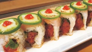 Order Kiss of Fire Roll food online from Sake House store, Beaver Dam on bringmethat.com