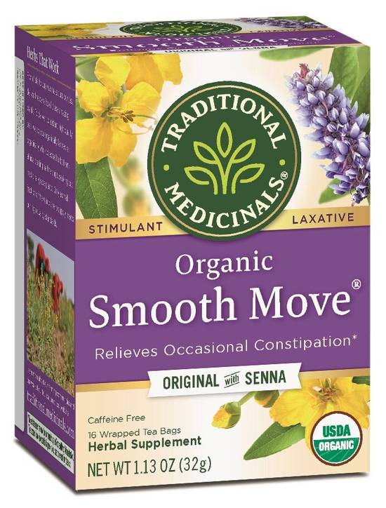 Order Traditional Medicinals Organic Smooth Move Herbal Tea food online from Cvs store, LITTLE ROCK on bringmethat.com