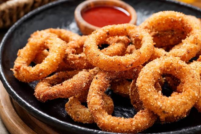 Order Beer-Battered Onion Rings food online from The Cracked Yolk store, Southampton on bringmethat.com