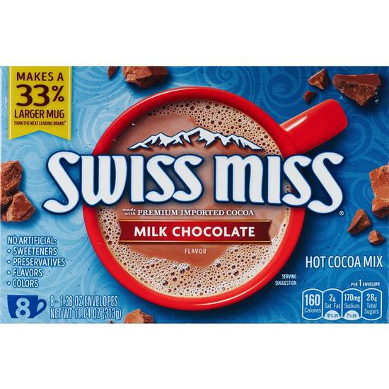 Order Swiss Miss Milk Chocolate Flavor Hot Cocoa Mix food online from Cvs store, SUNNYVALE on bringmethat.com