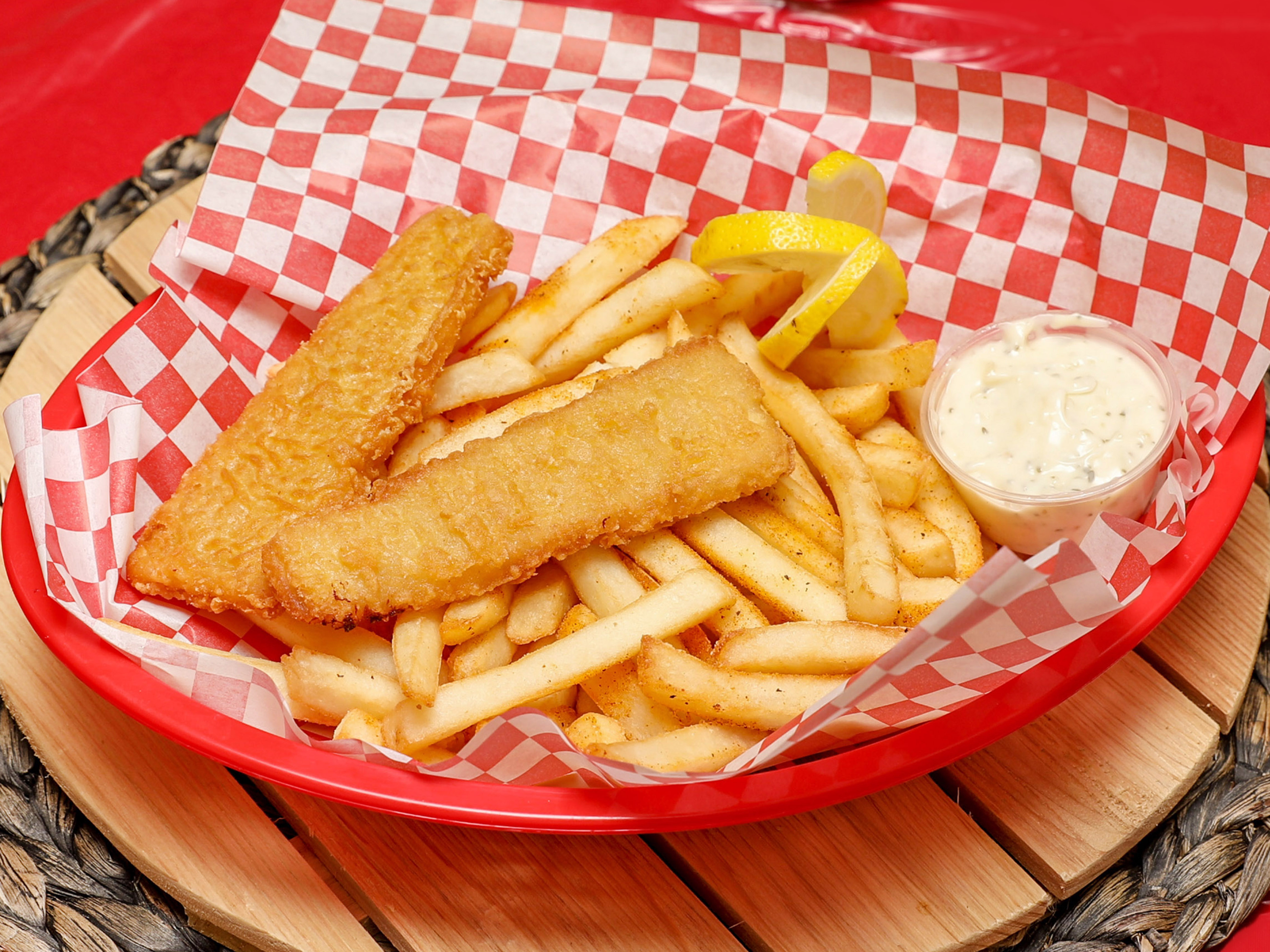 Order Fish and Chips food online from Go Go Gyro Grill store, Gahanna on bringmethat.com