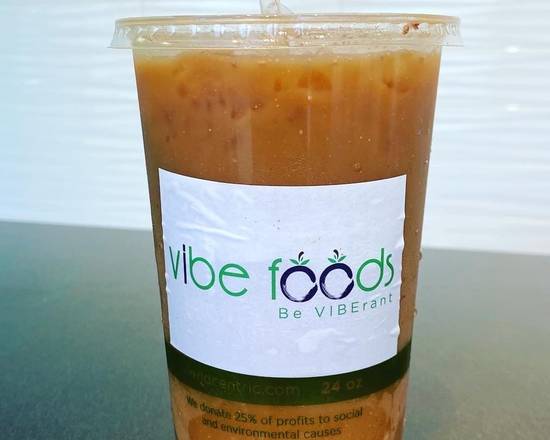 Order Super Coffee Cooler food online from Vibe Foods Superfood Bar store, Lone Tree on bringmethat.com