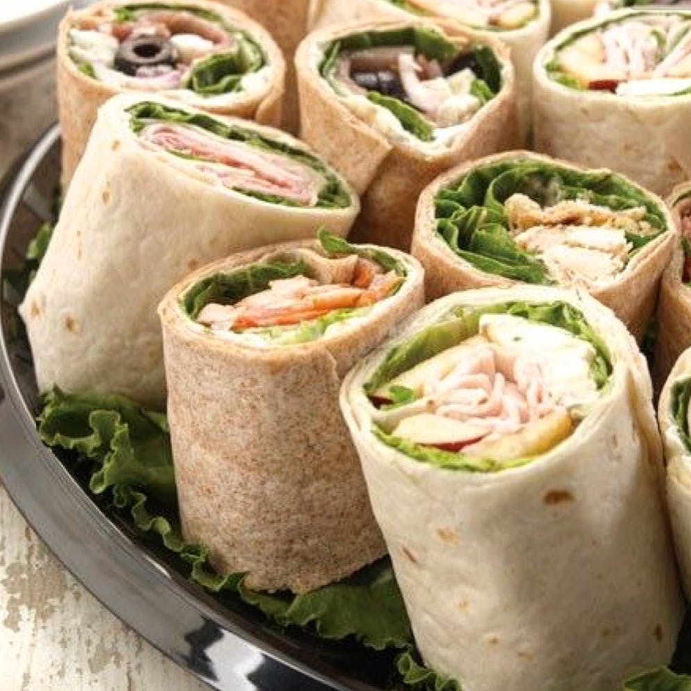 Order Chicken Club Wrap - Wrap food online from Pizza Express store, Lagrangeville on bringmethat.com
