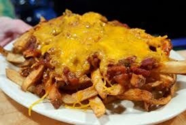 Order CHILI-CHEESE FRIES food online from Maid-rite store, Ankeny on bringmethat.com
