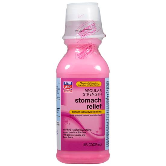Order Rite Aid Regular Strength Stomach Relief (8 oz) food online from Rite Aid store, PITTSBURGH on bringmethat.com