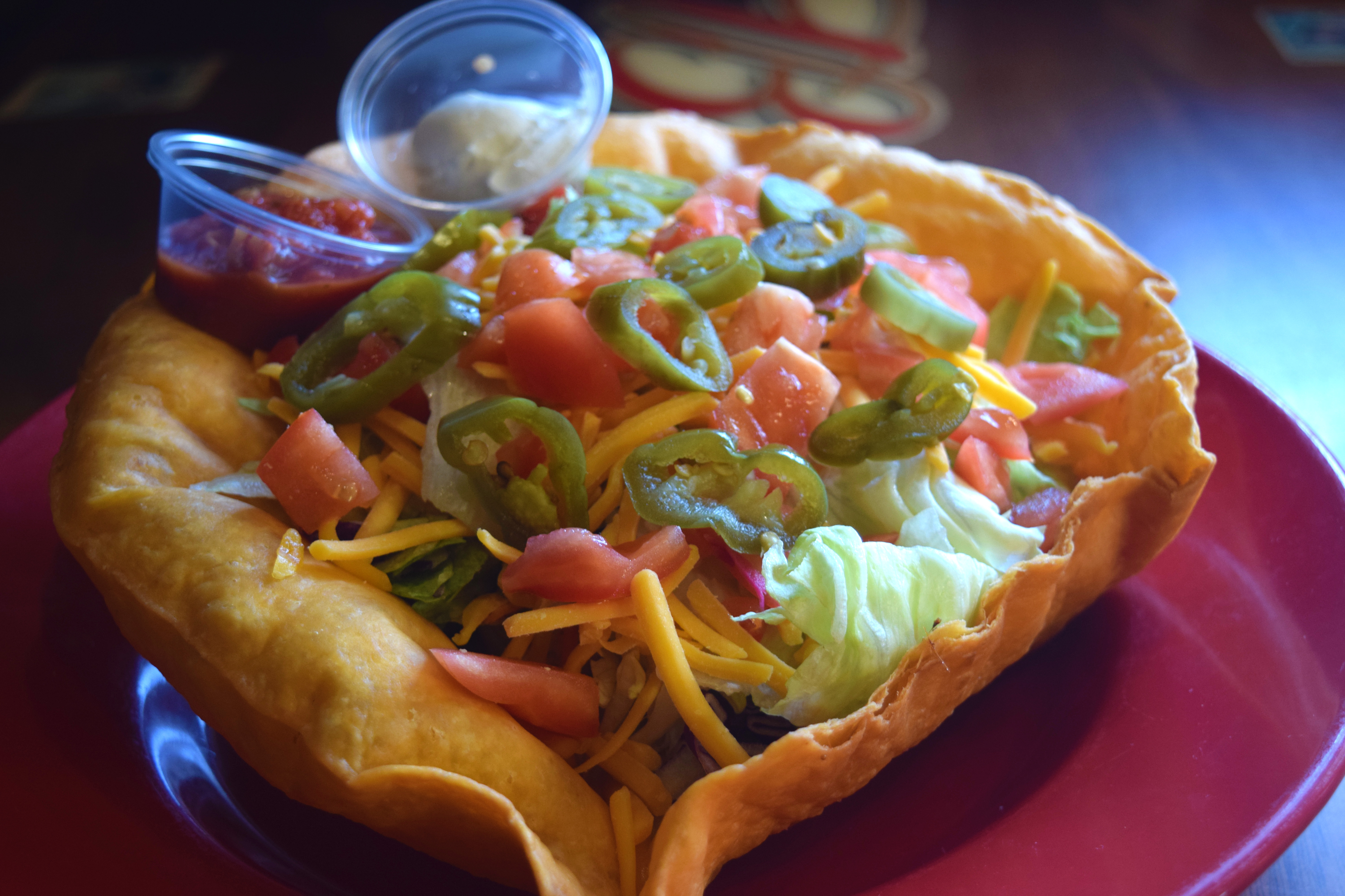 Order Taco Salad food online from Ralphie's store, Oregon on bringmethat.com