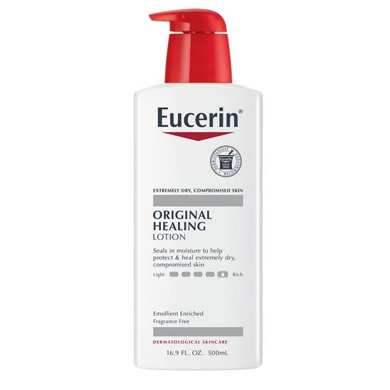 Order Eucerin Original Healing Rich Lotion, 16.9 OZ food online from CVS store, SPRING VALLEY on bringmethat.com
