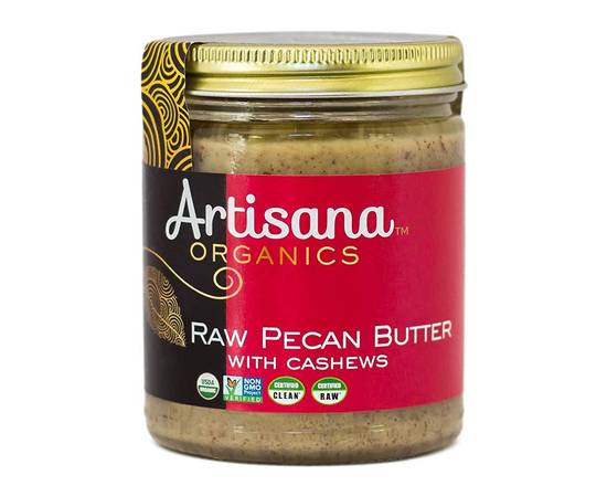 Order Artisana Organic Raw Pecan Butter food online from Bel Clift Market store, SF on bringmethat.com