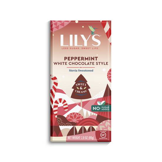 Order Lily's White Chocolate Bar, Peppermint, 2.8 oz food online from Rite Aid store, LEHIGHTON on bringmethat.com