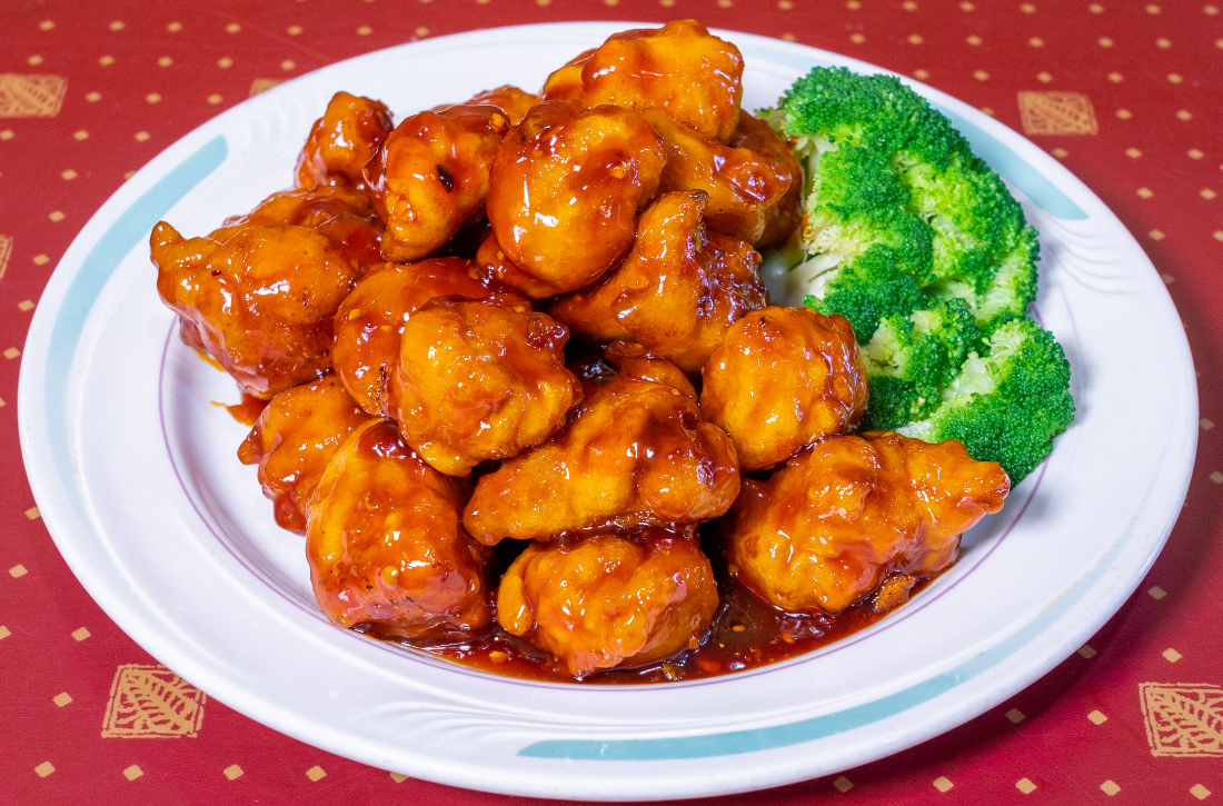 Order 左 宗 鸡 / General Tao's Chicken food online from Chao Zhou Restaurant store, Madison Heights on bringmethat.com