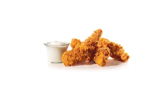 Order Hand-Breaded Chicken Tenders™ (3 Pieces) food online from Carl Jr. store, South San Francisco on bringmethat.com