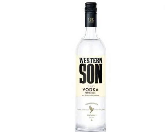 Order Western Son, 750mL vodka (40.0% ABV) food online from Cold Spring Liquor store, Liberty Hill on bringmethat.com