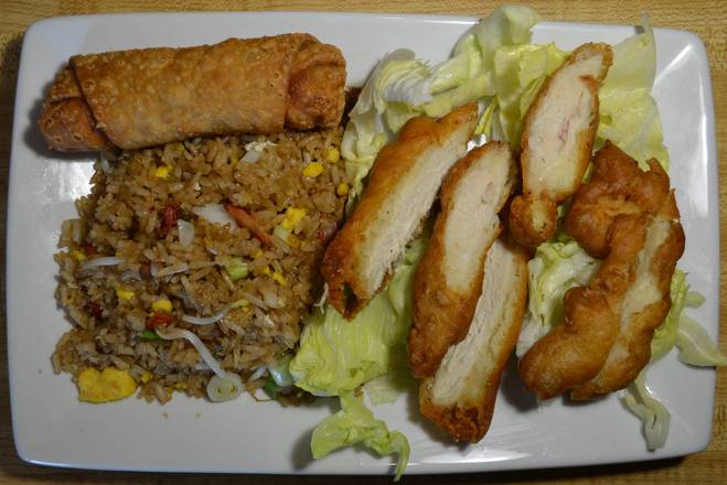 Order 31. Lemon Chicken food online from Golden Crown Chinese Restaurant store, Amherst on bringmethat.com