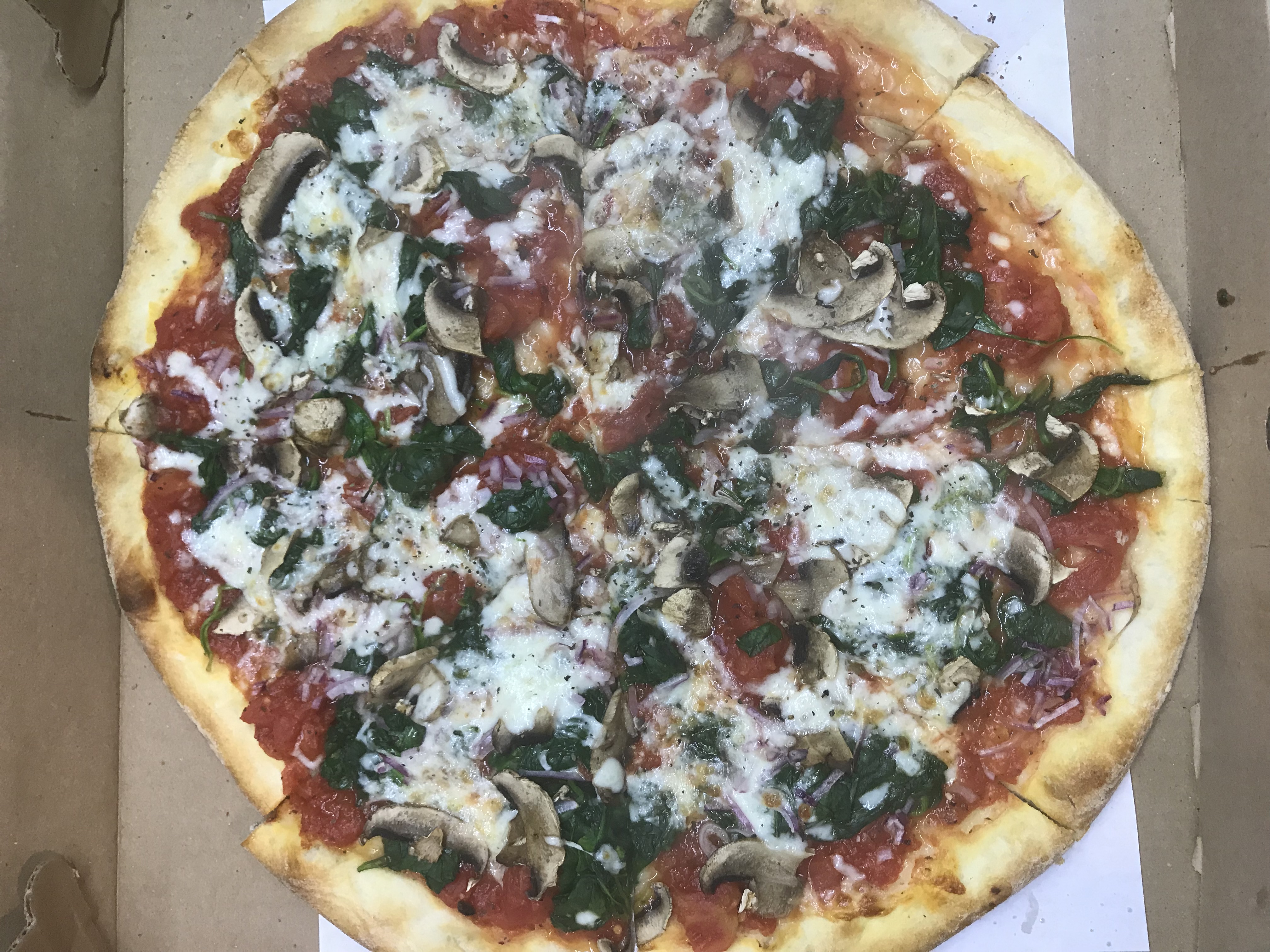 Order 16" Large Nonna's Pizza food online from Nino's Pizza & Restaurant store, Hillsdale on bringmethat.com