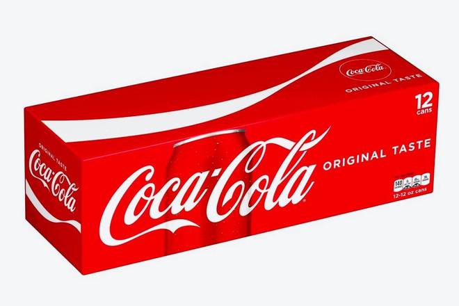 Order 12 pk Coca Cola cans  food online from Sunset Market store, Chula Vista on bringmethat.com