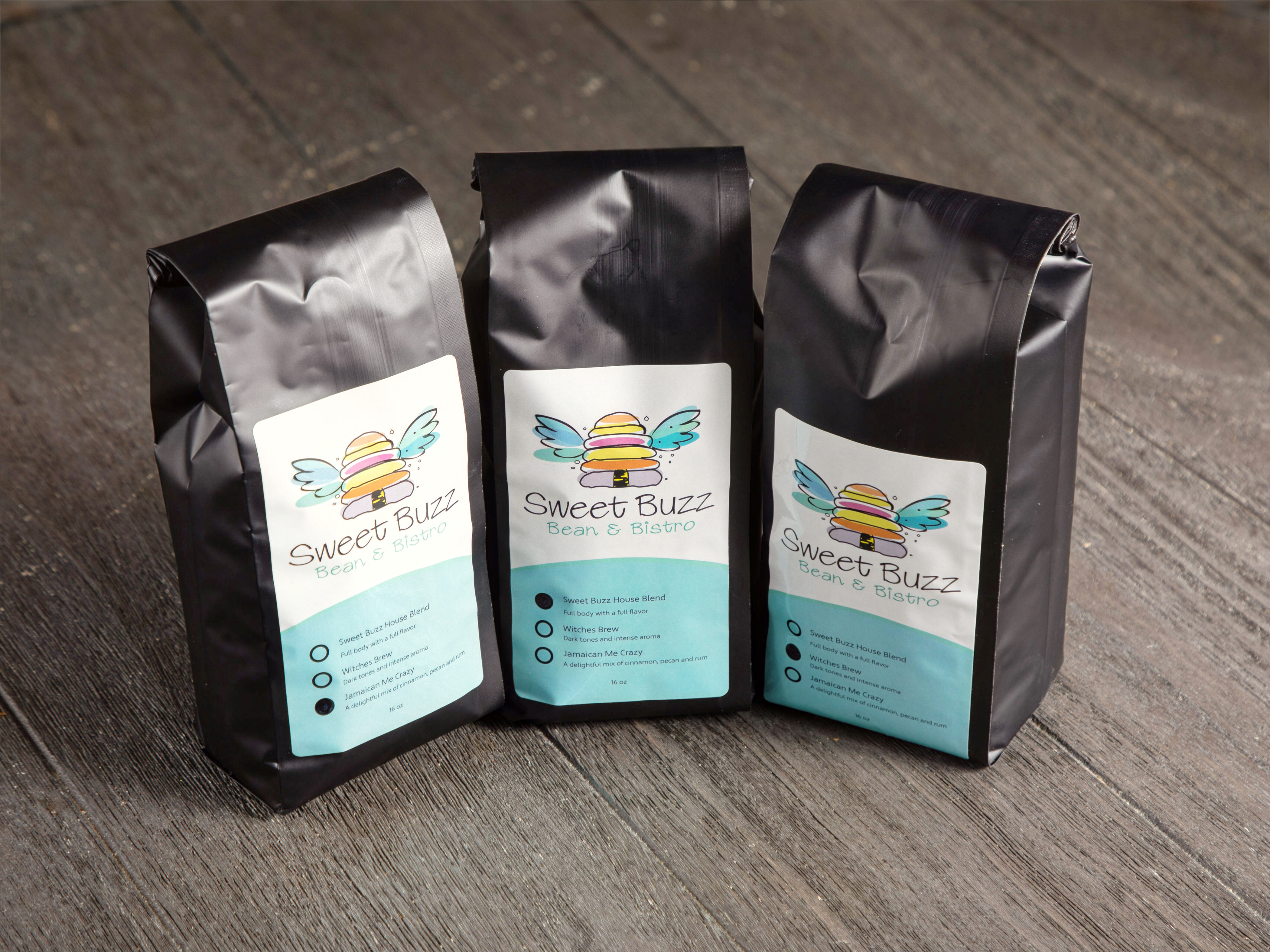 Order Variety Coffee Sampler food online from Sweet Buzz Bean & Bistro store, Harrison City on bringmethat.com