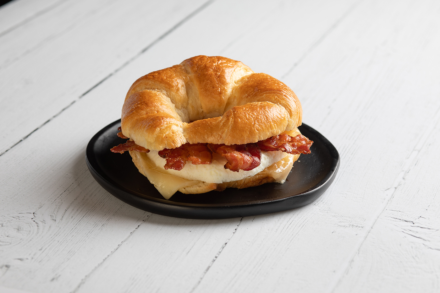 Order Bacon, Egg, & Cheddar Croissant food online from Beans & Brews #106 store, Murray on bringmethat.com