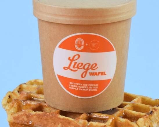 Order Butter Maple Waffle x Waffle Champion food online from Boom Town Creamery store, Oklahoma City on bringmethat.com