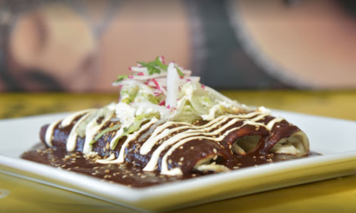 Order Chorizo Enchiladas food online from benji's taqueria mexican grill 2 store, Caldwell on bringmethat.com