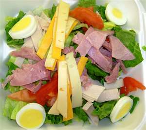 Order #38 - Chef Salad food online from Tj Deli store, Winston Salem on bringmethat.com