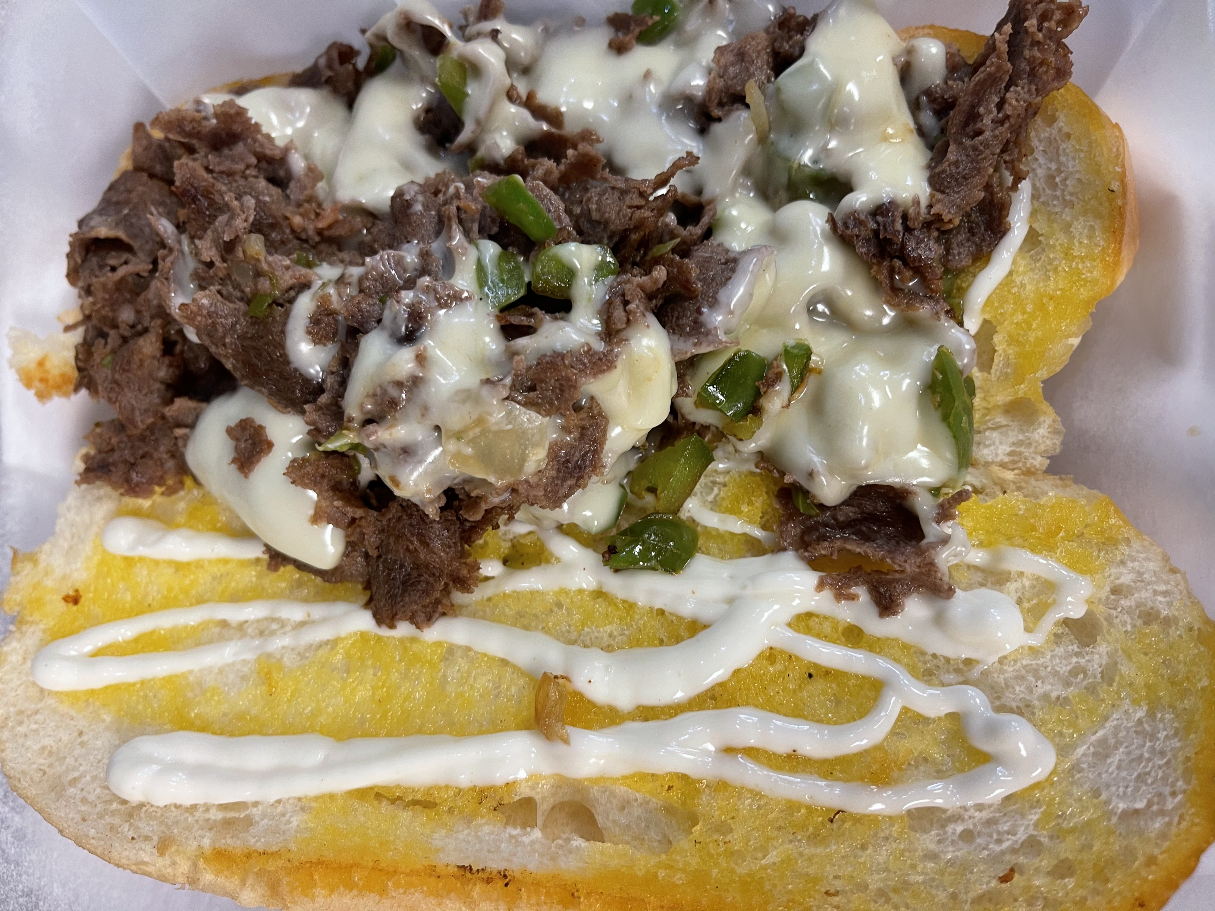 Order 4. Philly Cheesesteaks, Fries and 20 oz. Drink food online from China Breeze store, Atlanta on bringmethat.com