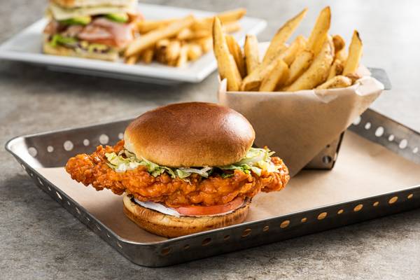 Order Buffalo Chicken Ranch Sandwich food online from Chilis store, Highlands Ranch on bringmethat.com