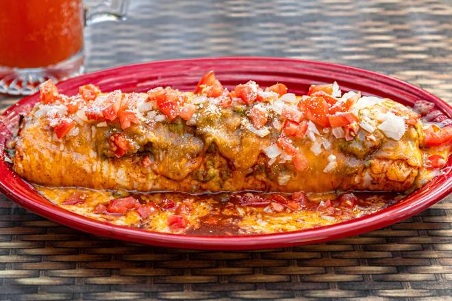 Order Grande Asada Burrito food online from Casa México store, Eagle on bringmethat.com