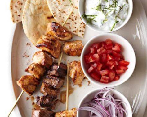 Order Beef kabob Sandwich  food online from GOLDEN GRILL AUTHENTIC LEBANESE CUISINE store, Fresno on bringmethat.com