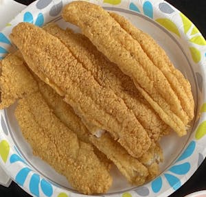 Order Catfish Fillet food online from J's Fish & Chicken store, Kansas City on bringmethat.com