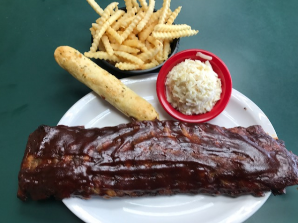 Order Papa's Famous Baby Back Ribs Dinner food online from Papa Saverios Pizzeria store, Rolling Meadows on bringmethat.com