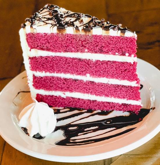 Order Red Velvet Delight Cake food online from Monk's Bar & Grill store, Middleton on bringmethat.com
