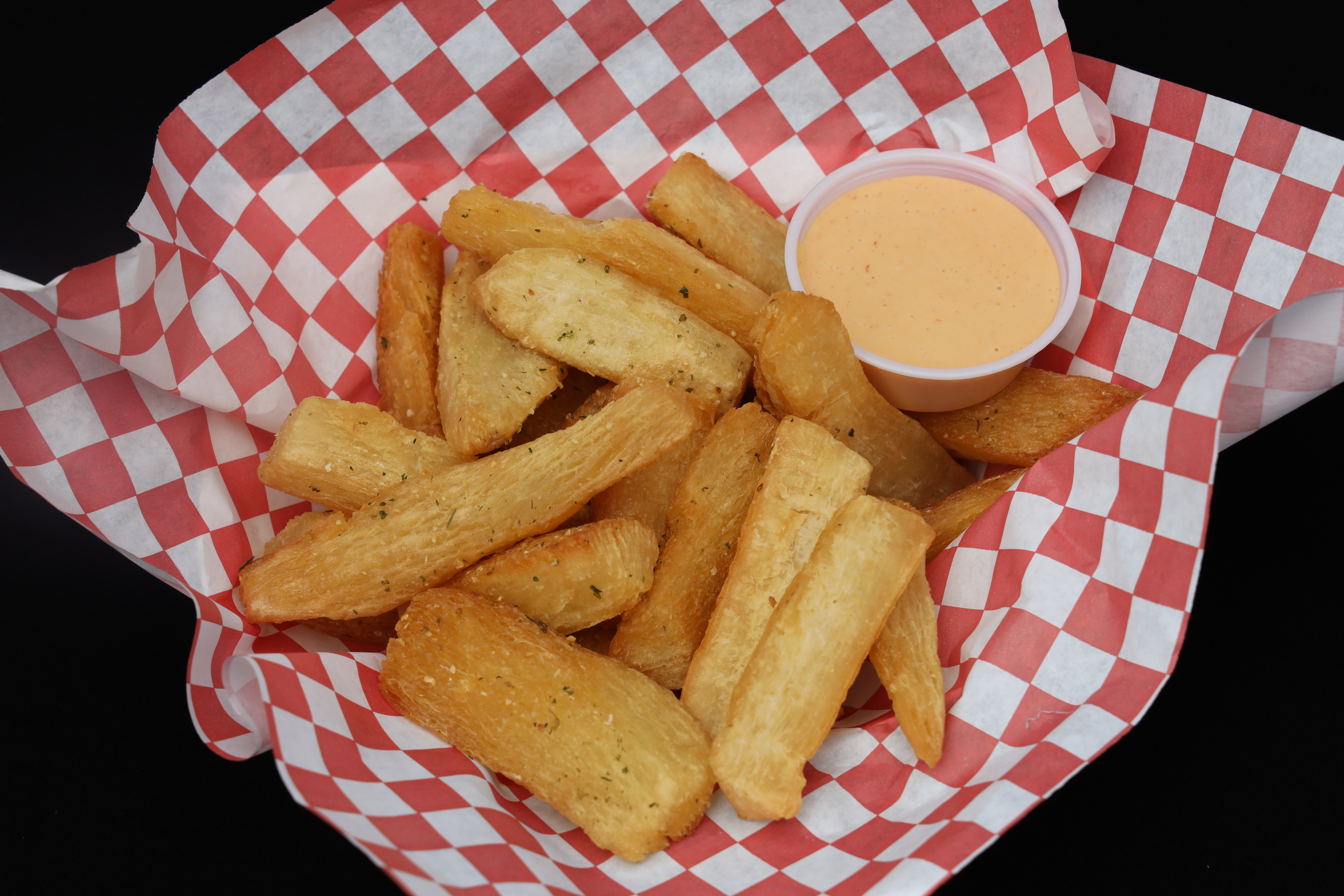 Order Yuca Fries  food online from Maru Kitchen store, Citrus Heights on bringmethat.com