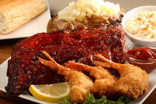 Order BBQ Rib Combos food online from The Patio store, Lombard on bringmethat.com