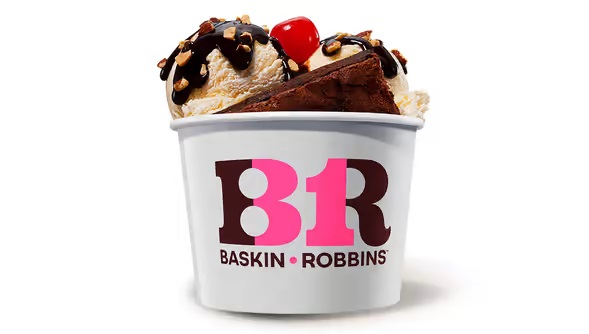 Order Brownie Sundae food online from Baskin Robbins store, Sunland on bringmethat.com