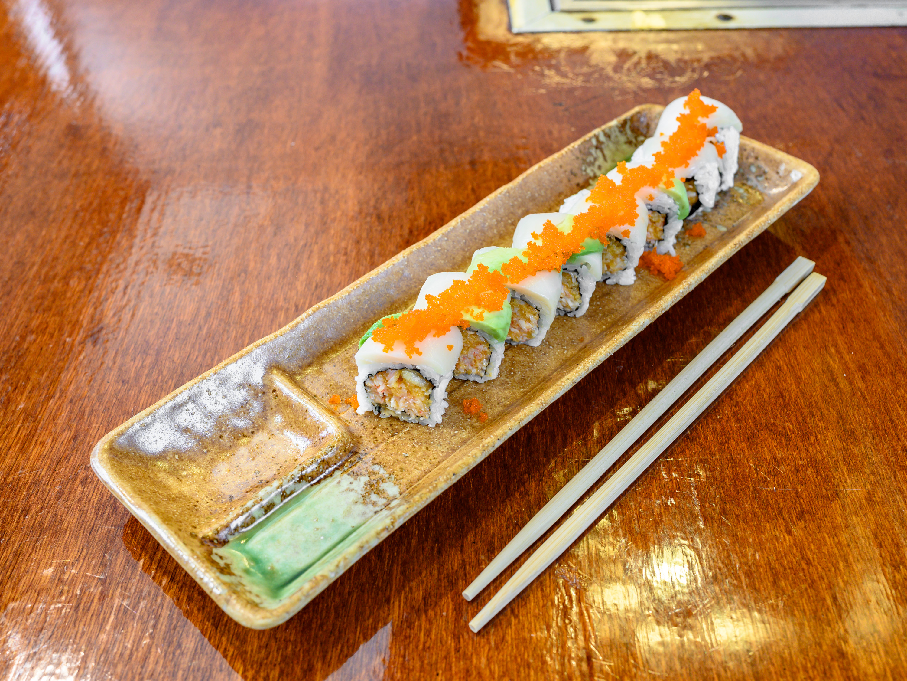 Order Kobe Special Roll  food online from Sakura Japanese Steakhouse & Sushi Bar store, Henrico on bringmethat.com