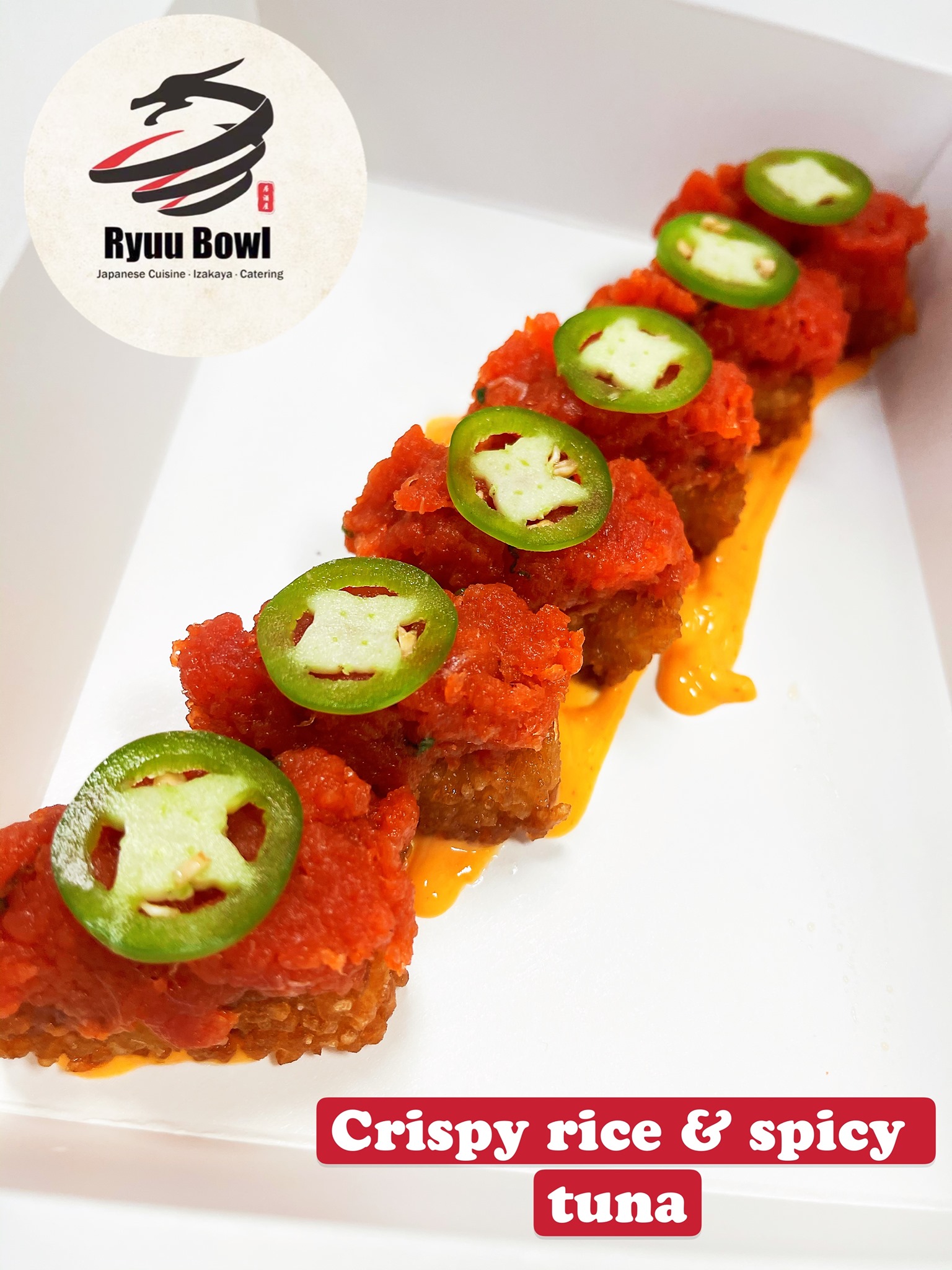 Order Crispy Rice and Spicy Tuna food online from Ryuu Bowl store, Anchorage on bringmethat.com